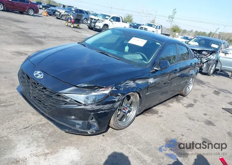 2022 Hyundai Elantra Sel из США, поврежденный, VIN 5NPLM4AG0NH071066